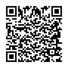 Código QR para número de teléfono +2694653844