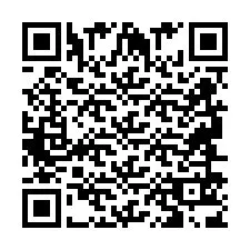 QR-koodi puhelinnumerolle +2694653849