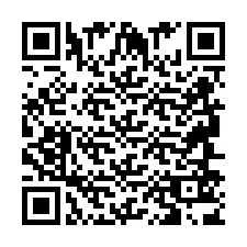 Código QR para número de teléfono +2694653861