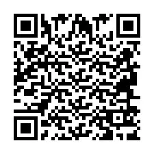 Codice QR per il numero di telefono +2694653943