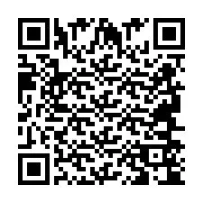 Codice QR per il numero di telefono +2694654033