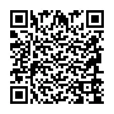 Codice QR per il numero di telefono +2694654081