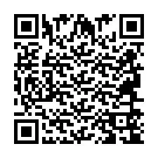 Codice QR per il numero di telefono +2694654103