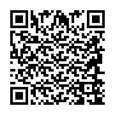 Codice QR per il numero di telefono +2694654121