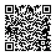 Codice QR per il numero di telefono +2694654237