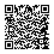 QR-код для номера телефона +2694654287