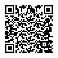 Código QR para número de teléfono +2694654317