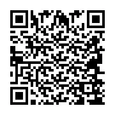 Código QR para número de telefone +2694654363