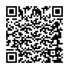 Codice QR per il numero di telefono +2694654380