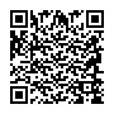 Codice QR per il numero di telefono +2694654621