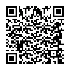 Codice QR per il numero di telefono +2694654906