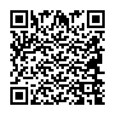Codice QR per il numero di telefono +2694654923