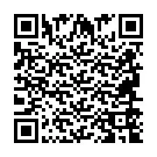Codice QR per il numero di telefono +2694654987