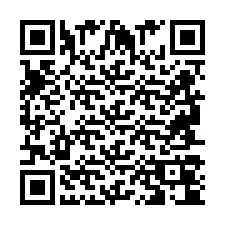 QR код за телефонен номер +2694704049