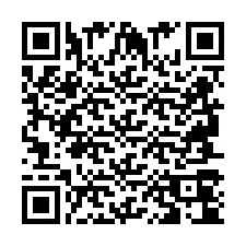 Código QR para número de teléfono +2694704088