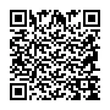 QR Code pour le numéro de téléphone +2694704261