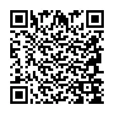 QR-koodi puhelinnumerolle +2694704270