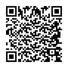 QR Code for Phone number +2694704436