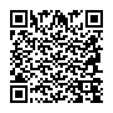 Código QR para número de teléfono +2694704520