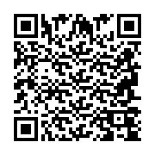 Código QR para número de telefone +2694704535