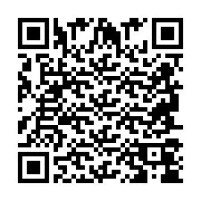 QR kód a telefonszámhoz +2694704619