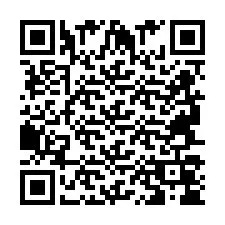 QR Code pour le numéro de téléphone +2694704653