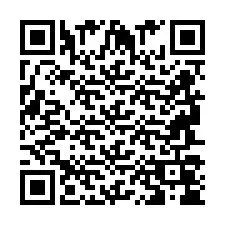 Código QR para número de telefone +2694704655