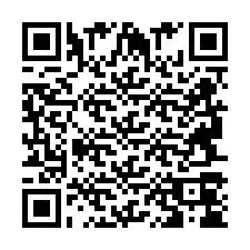 QR-code voor telefoonnummer +2694704682