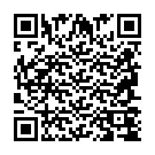 QR-koodi puhelinnumerolle +2694704731