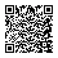 Código QR para número de teléfono +2694704751