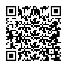 QR-код для номера телефона +2694704759