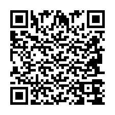 QR-код для номера телефона +2694704786