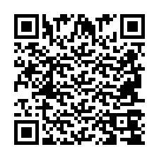 QR-код для номера телефона +2694704787