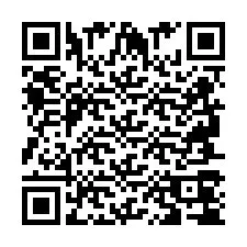 Código QR para número de telefone +2694704788