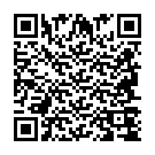 QR kód a telefonszámhoz +2694704796