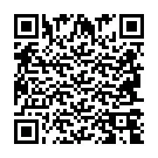 Código QR para número de telefone +2694704806