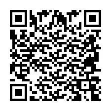 QR-koodi puhelinnumerolle +2694704853