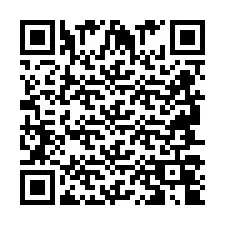 QR-koodi puhelinnumerolle +2694704858