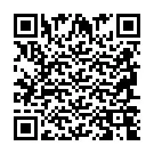 QR Code pour le numéro de téléphone +2694704861