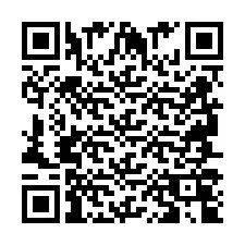 QR-koodi puhelinnumerolle +2694704868