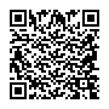 QR-код для номера телефона +2694704879