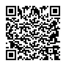 Código QR para número de teléfono +2694704885