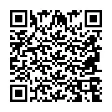 QR-koodi puhelinnumerolle +2694704887