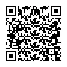 QR-code voor telefoonnummer +2694704890