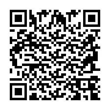 Código QR para número de teléfono +2694704901