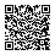 Código QR para número de teléfono +2694704902