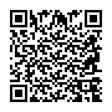 Código QR para número de teléfono +2694704905