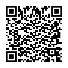 Código QR para número de telefone +2694704914