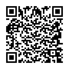 QR-код для номера телефона +2694704924