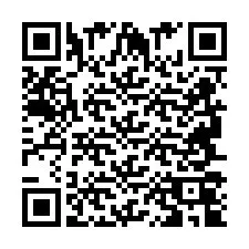 Código QR para número de telefone +2694704936